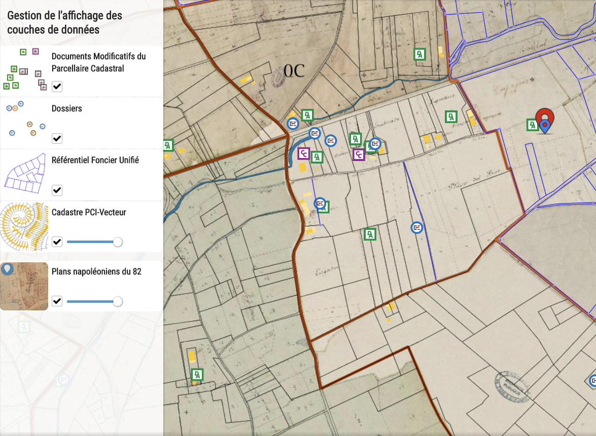 plan napoléoniens couche