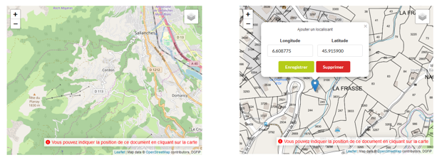 Localisation d'un document non référencé