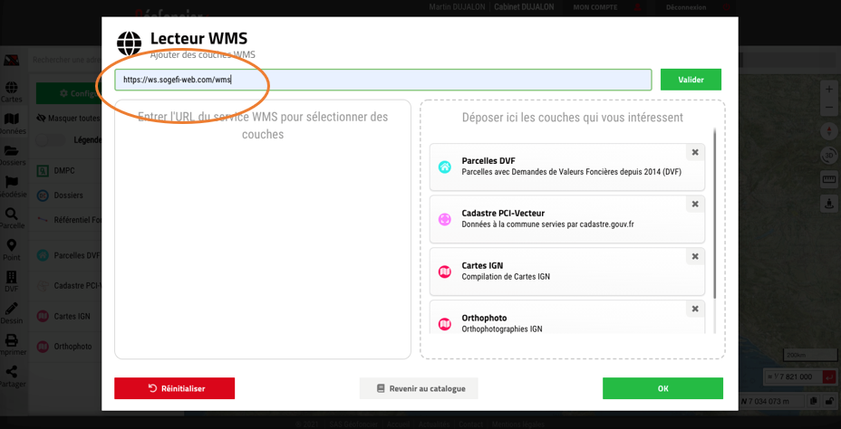 lecteur WMS